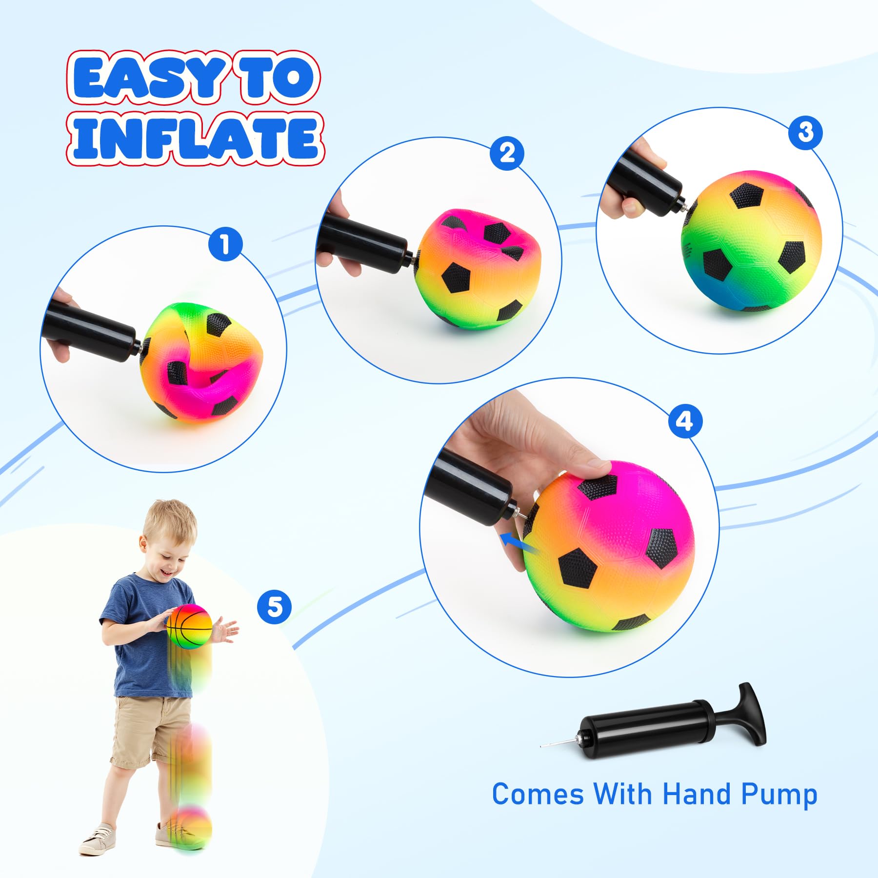 EVERICH TOY dodgeball 2 lightweight and durable for gentle play.