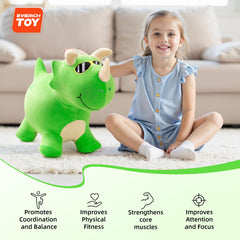 Everich Toy includes a free hand pump for quick inflation.
