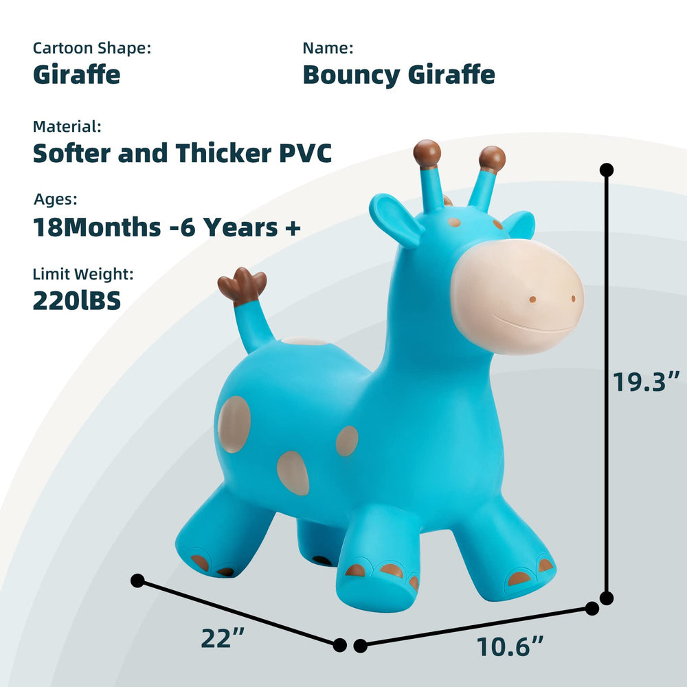 EVERICH TOY giraffe hopper kid joy captures playful, imaginative adventures.