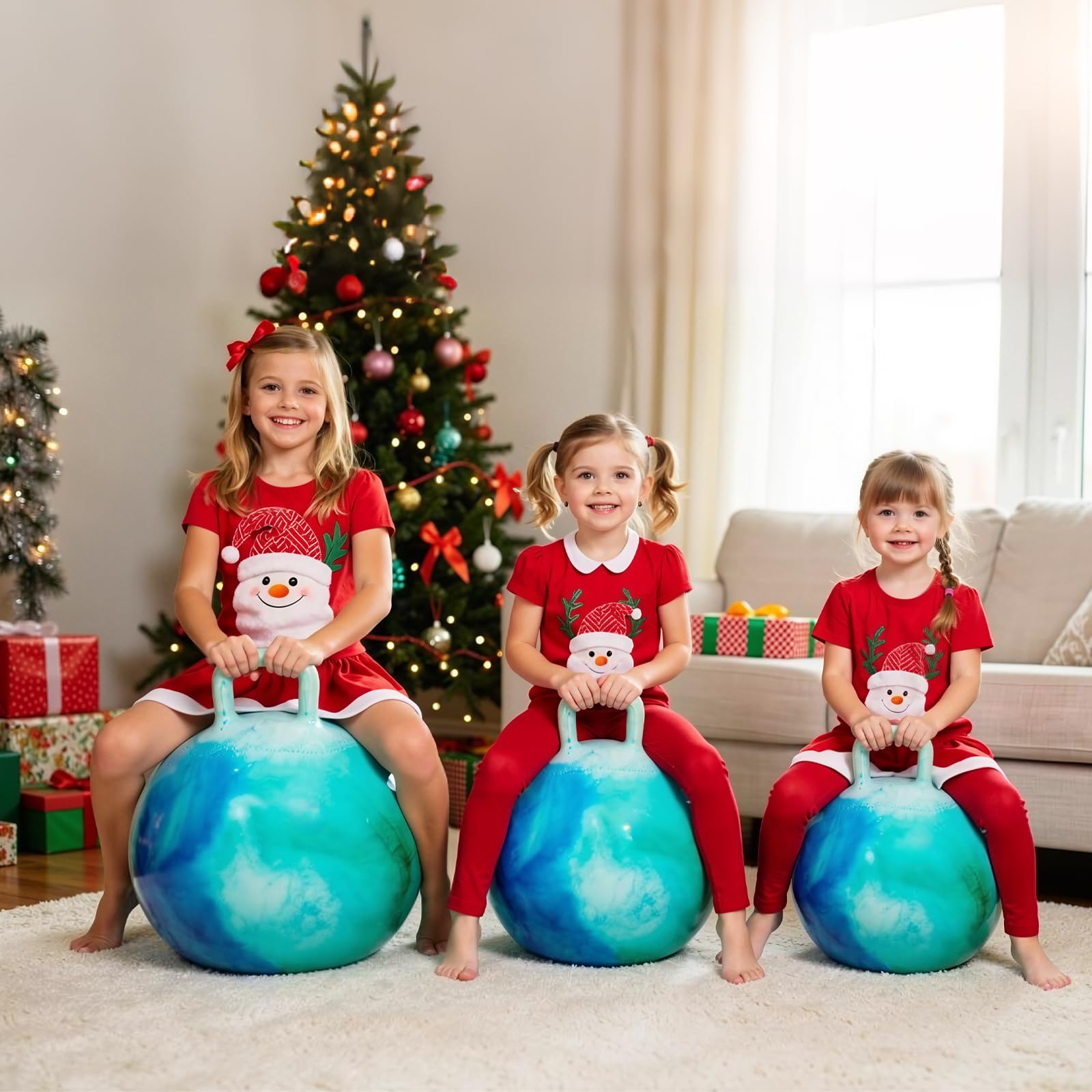 Everich Toy Hopper Ball measures 18 inches for kids of various heights