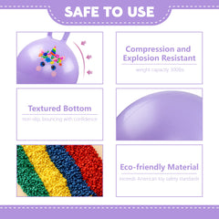 Everich Toy durable hopper ball with thicker material for longevity.