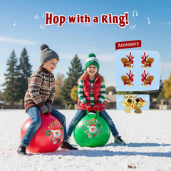 EVERICH TOY gift box presents a ready to gift Christmas bouncing set.