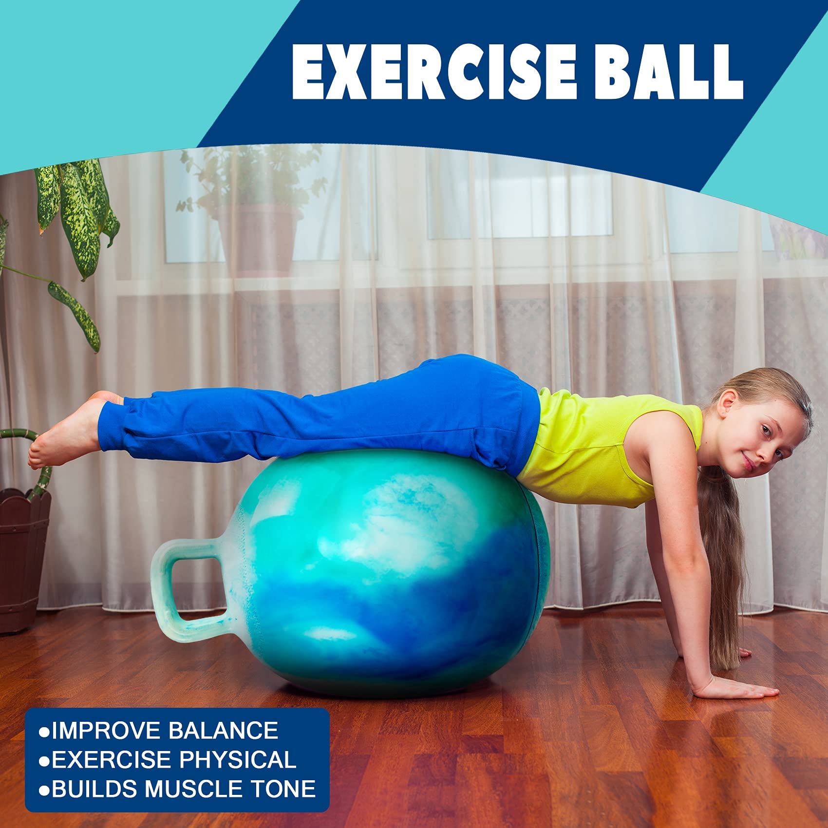 Indoor-outdoor versatility makes this toy useful at home and school.