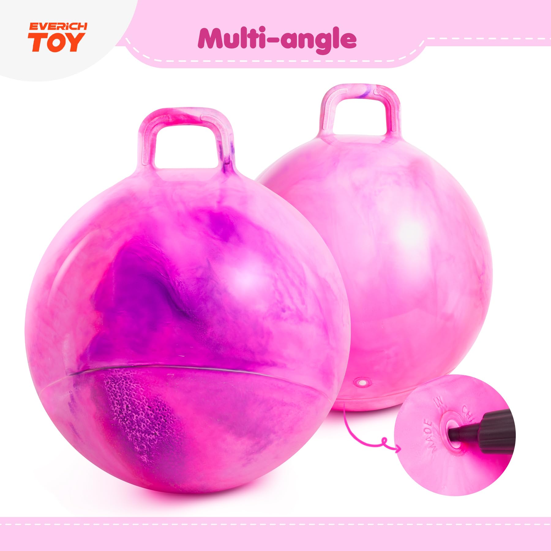 EVERICH TOY Hopper Ball helps kids build balance and coordination during active play