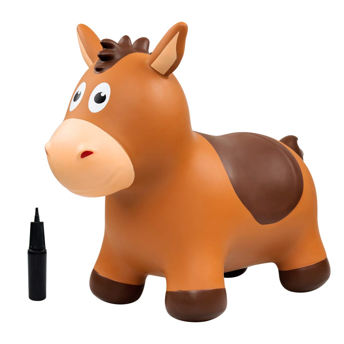 Everich Toy inflatable bouncy animals front view for safe indoor play