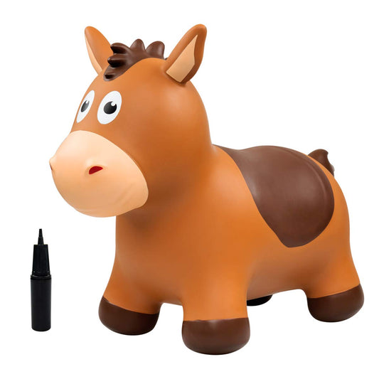 Everich Toy inflatable bouncy animals front view for safe indoor play