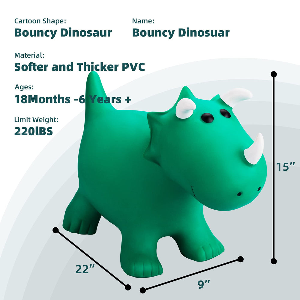 EVERICH TOY inflation guide image shows safe setup and proper inflation.