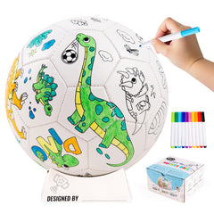 EVERICH TOY dinosaur design on the ball sparks imaginative play outdoors.