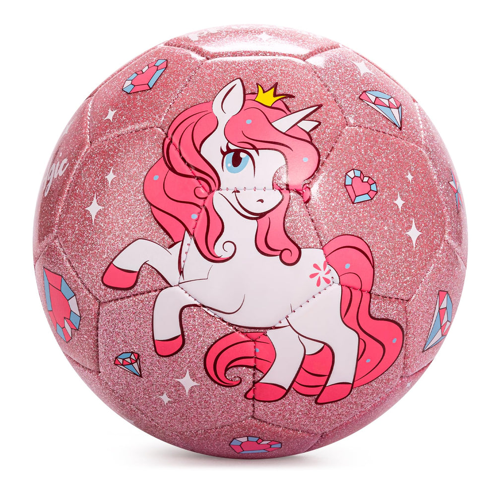 Everich Toy pink soccer ball size 3 for toddlers, ideal for beginner kicks