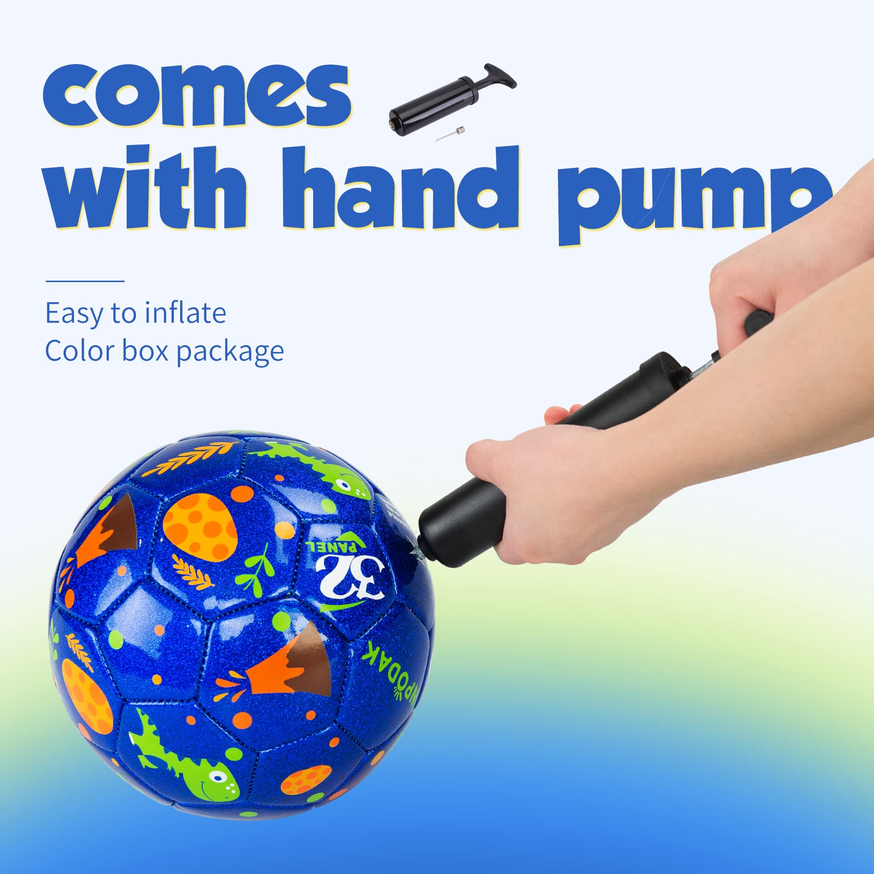 EVERICH TOY PVC outer with rubber bladder for durable, safe play