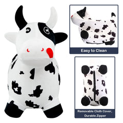EVERICH TOY stable legs help balance during bouncing sessions.