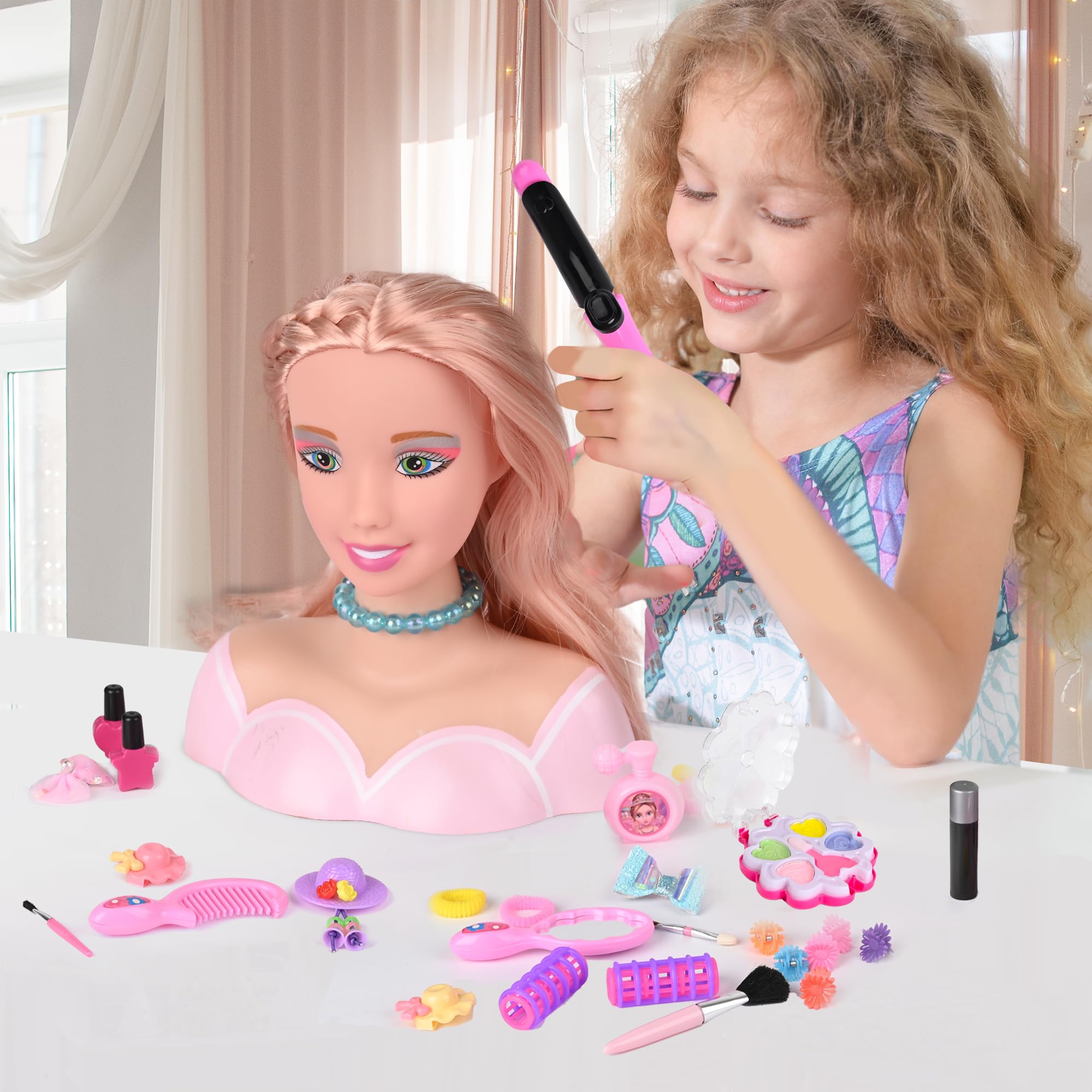 Everideals doll head crown enhances dress-up and storytelling moments during pretend play