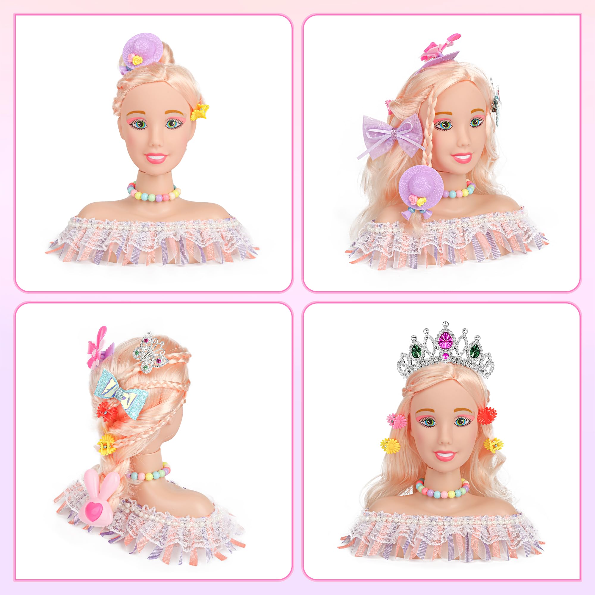 Everideals hair clips brushes encourage versatile updos and secure styling.