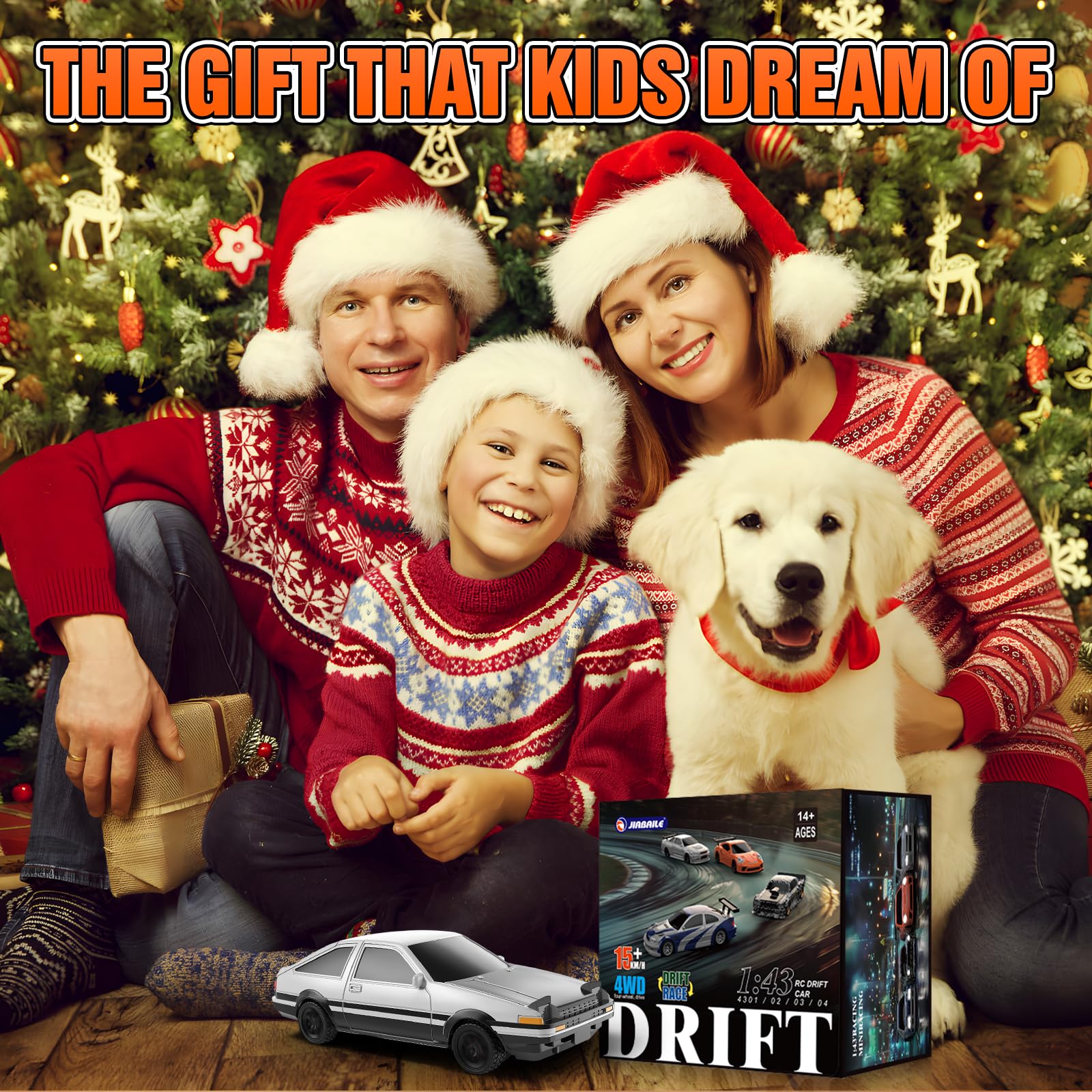 Everbigmai RC drift car battery life supports longer sessions