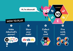 Evermade Adsumudi cards support collaborative family math time
