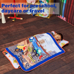 Everyday Kids Nap Mat with carry handle for portable naps on the go