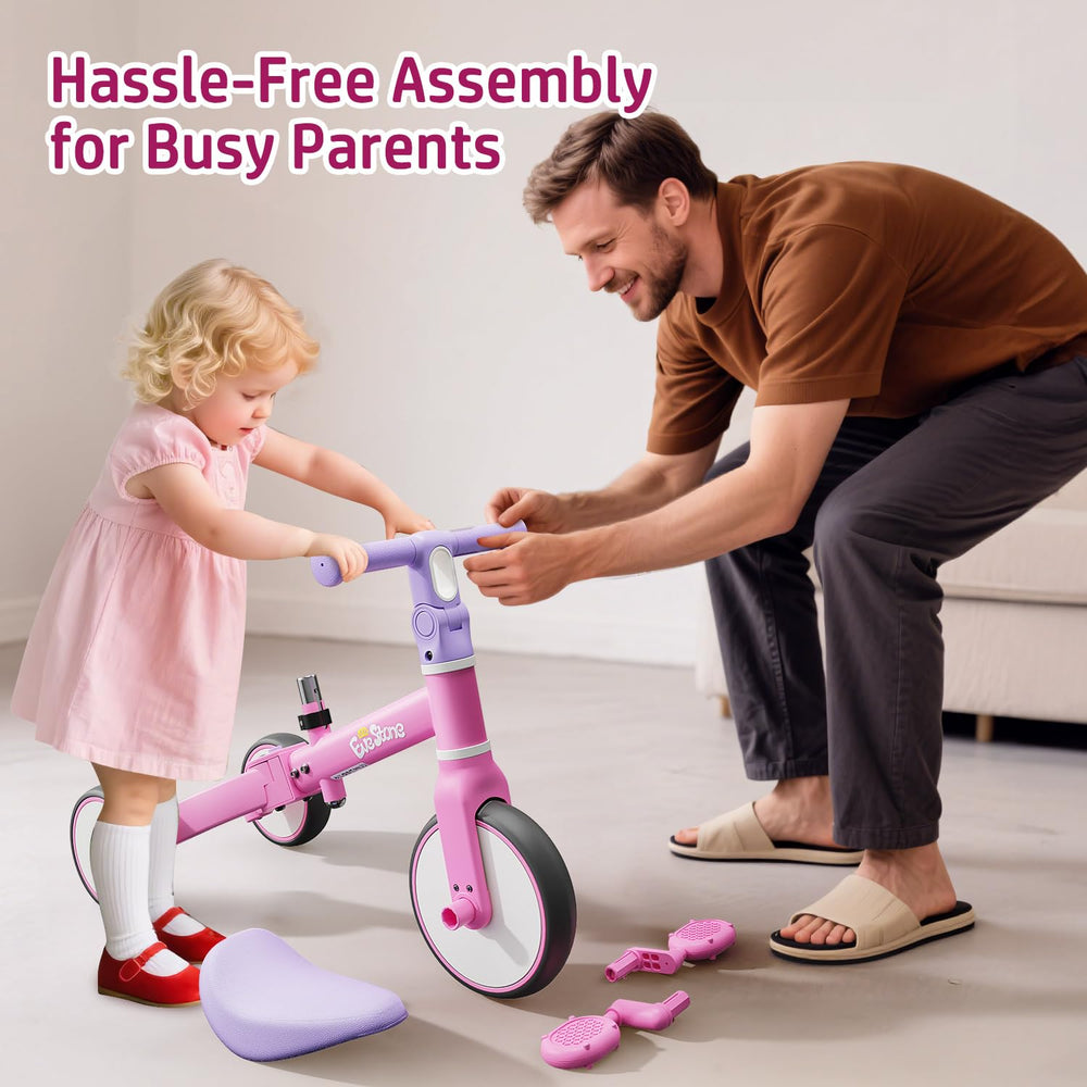 EveStone 5-in-1 versatility invites kids to explore balance and steering.