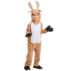 EVGVAT reindeer gloves keep little hands warm during events
