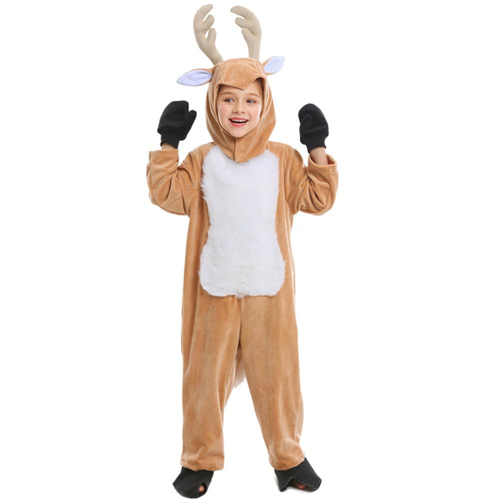 EVGVAT kids reindeer hat with ears for festive photo moments