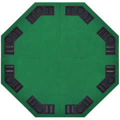 EVIEUN soft felt surface offers smooth card handling during Hold'em.