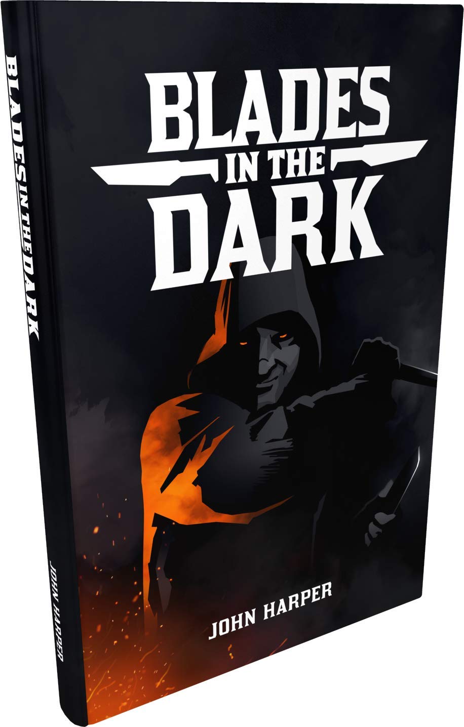 Evil Hat Productions Blades in the Dark map highlights districts for guiding heists and chases.