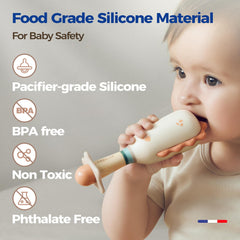 Evoceler baby shaker designed for easy grasp by little hands.