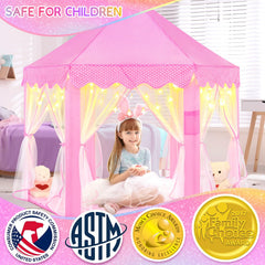 EVOIONOS Princess Tent castle design sparks imaginative play and storytelling.