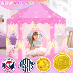EVOIONOS Princess Tent dimensions 55x53 inches provide roomy indoor space