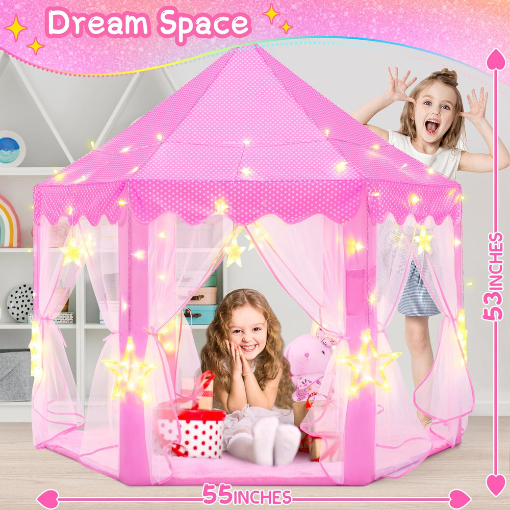 EVOIONOS Princess Tent easy assembly for quick setup and play