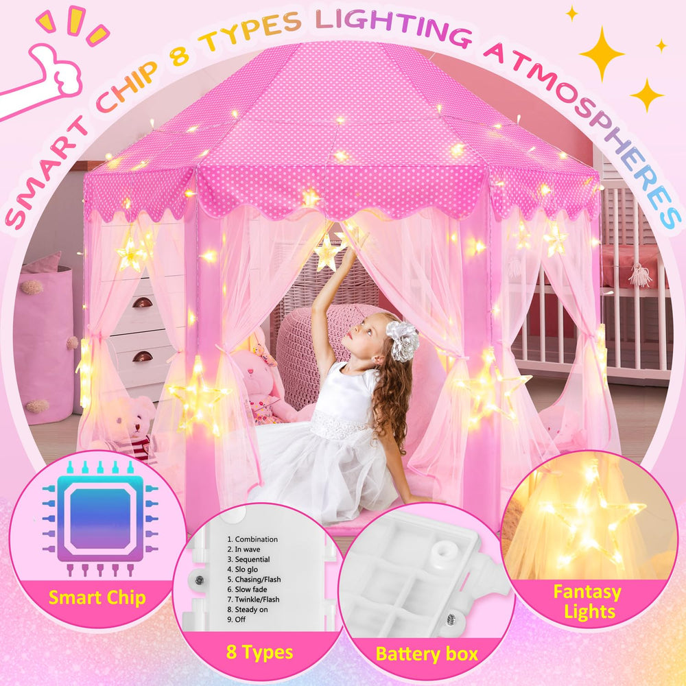 EVOIONOS Princess Tent soft velvet fabric feels gentle