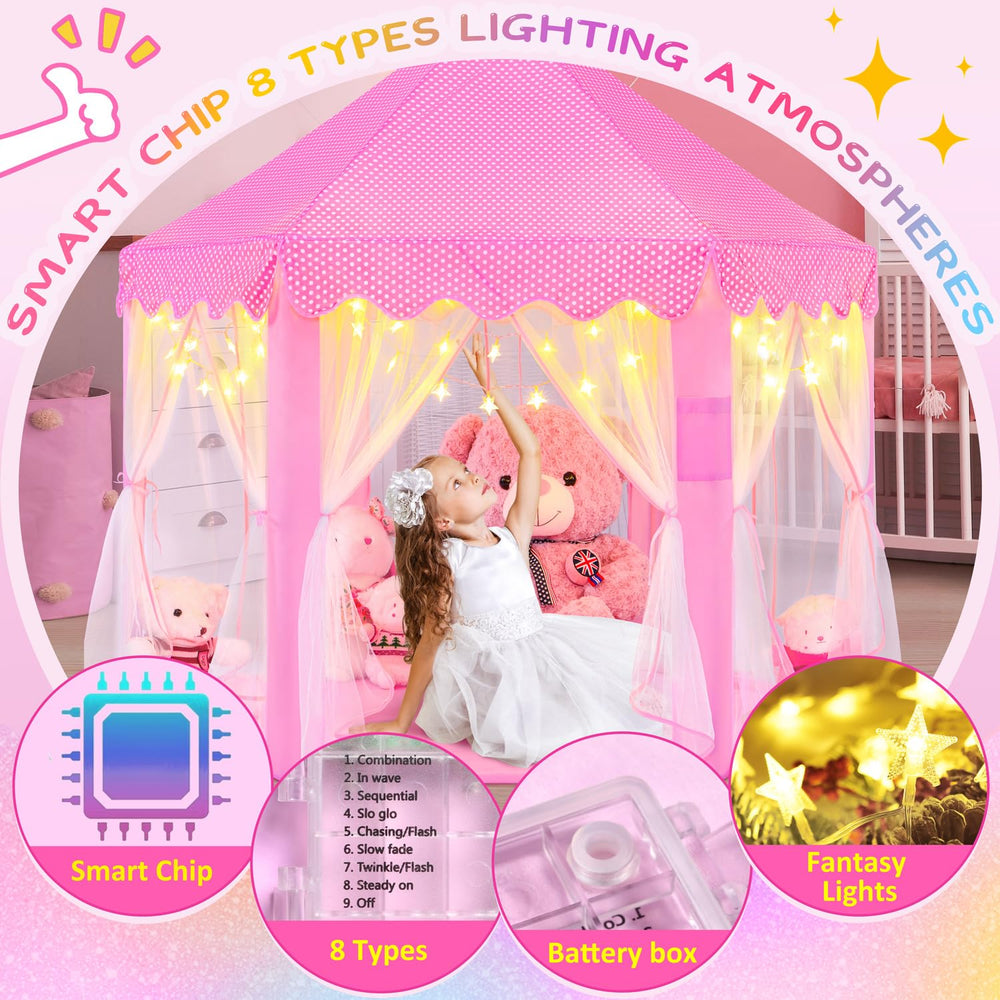 EVOIONOS Princess Tent offers easy setup and ample ventilation for cozy play.
