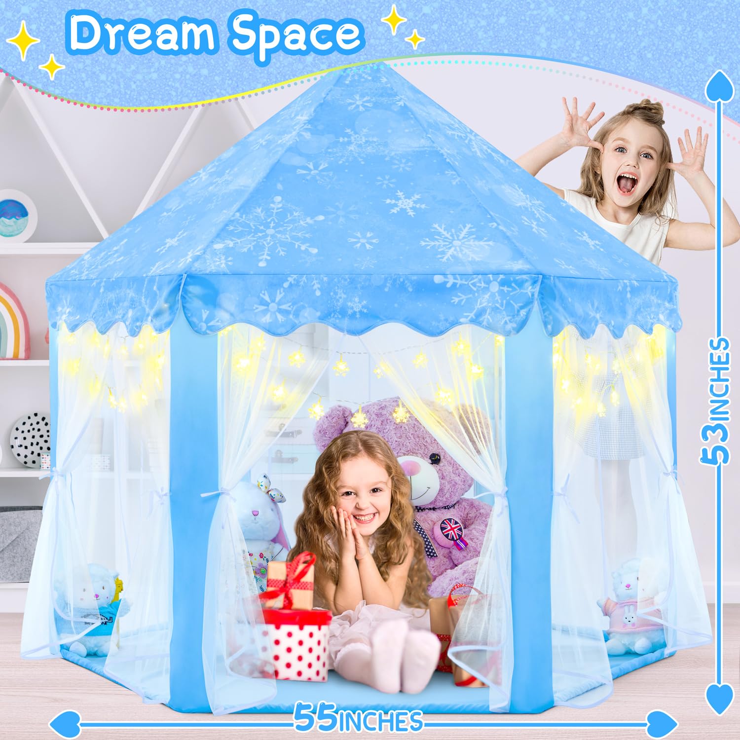 EVOIONOS Peach skin velvet fabric feels soft during pretend play