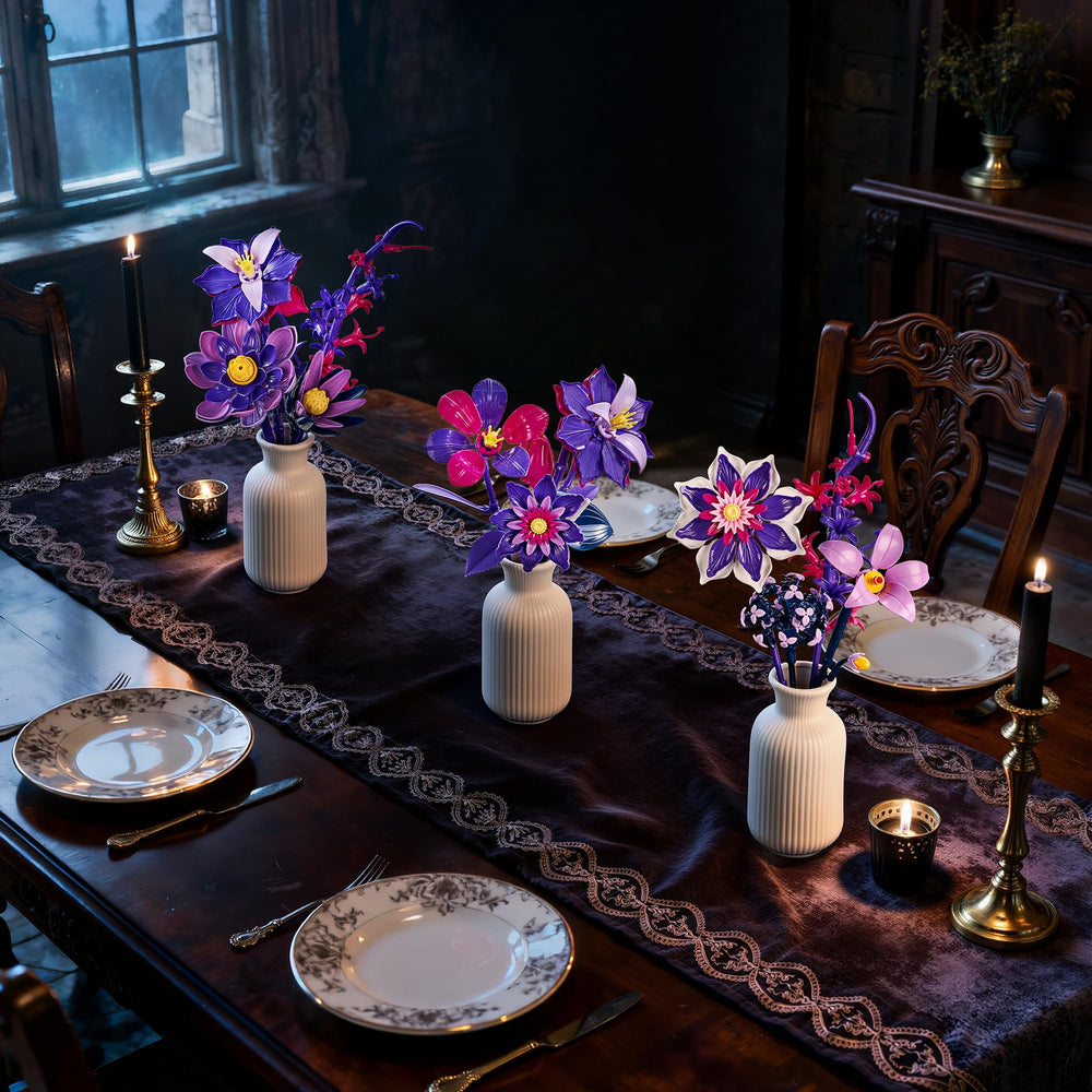 EWED Gothic Flowers Bouquet adjustable stems enable bespoke heights for any vase.