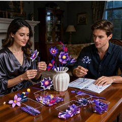 EWED Gothic Flowers Bouquet instructions support creative building for individuals or groups.