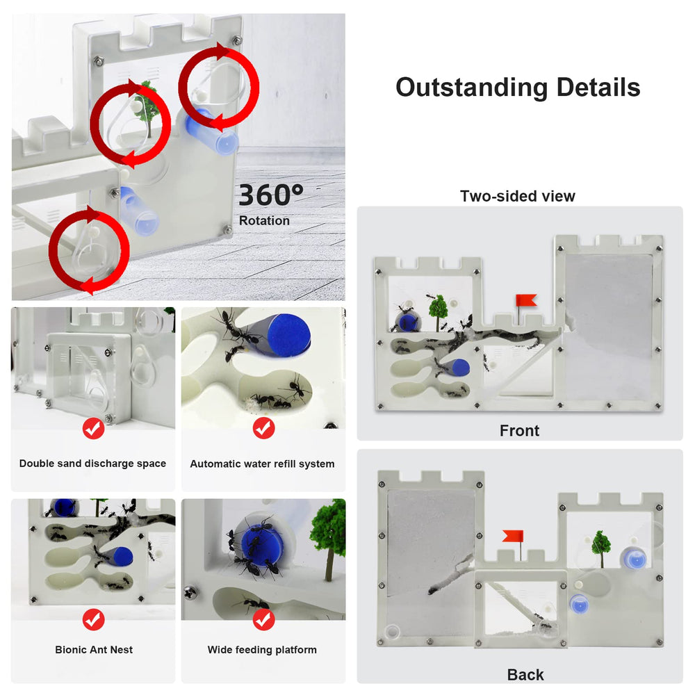 EXBEPE hybrid nest design blends bionic and sand features for natural behavior