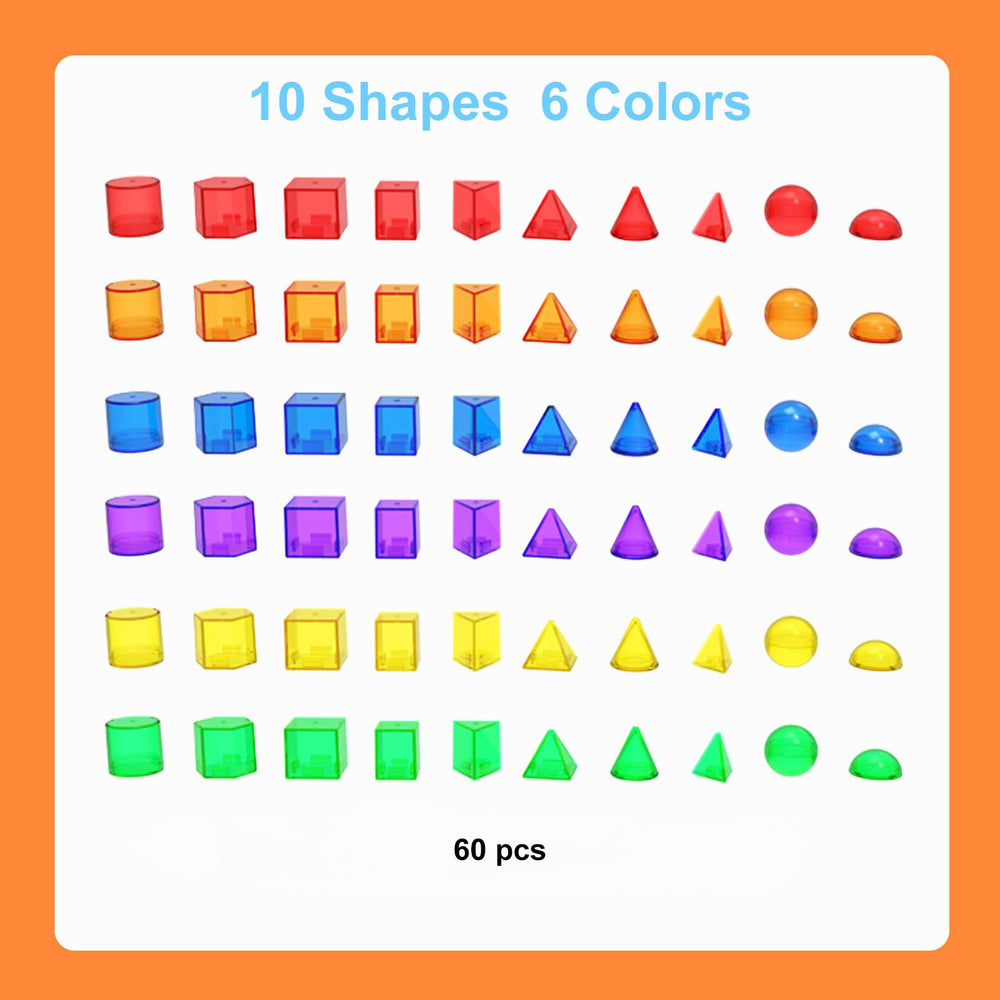 EXBEPE light-table friendly blocks create captivating light effects during geometry discovery.