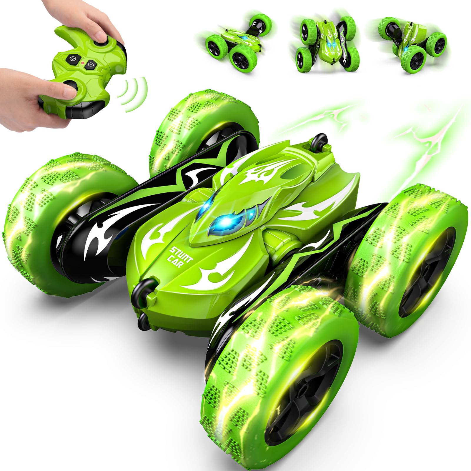 Excitobo RC car 4WD for rugged outdoor play and stability.