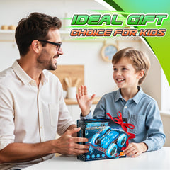 Excitobo RC car durable ABS body endsures crashes.