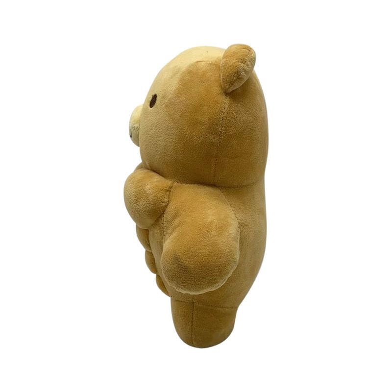 EXIGENT Kawaii Muscle Abs Bear 30cm fabric detail, showcasing premium plush feel