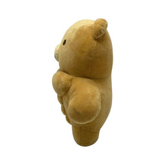 EXIGENT Kawaii Muscle Abs Bear 30cm fabric detail, showcasing premium plush feel