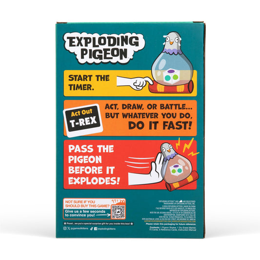 Exploding Kittens 75 Action Cards fuel fast fun and laughter