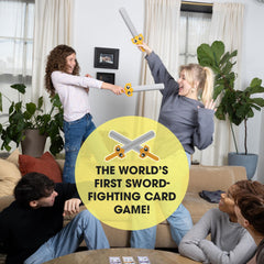 Exploding Kittens action-packed duel prompts for lively gatherings.