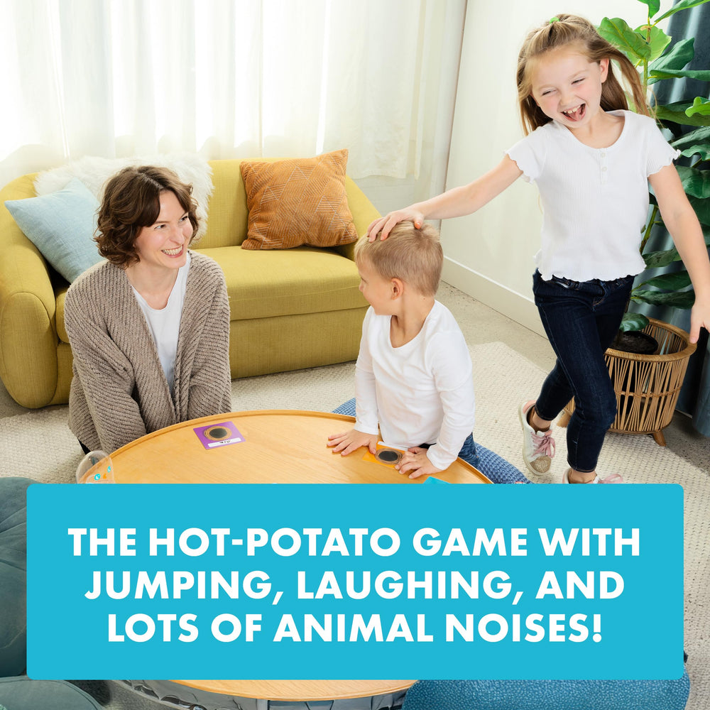 Exploding Kittens Hurry Up Chicken Butt timer and chicken in hot potato style action.