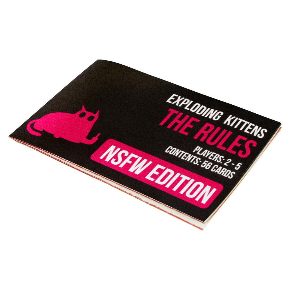 Exploding Kittens NSFW Edition two-to-five players ready for flexible game nights.