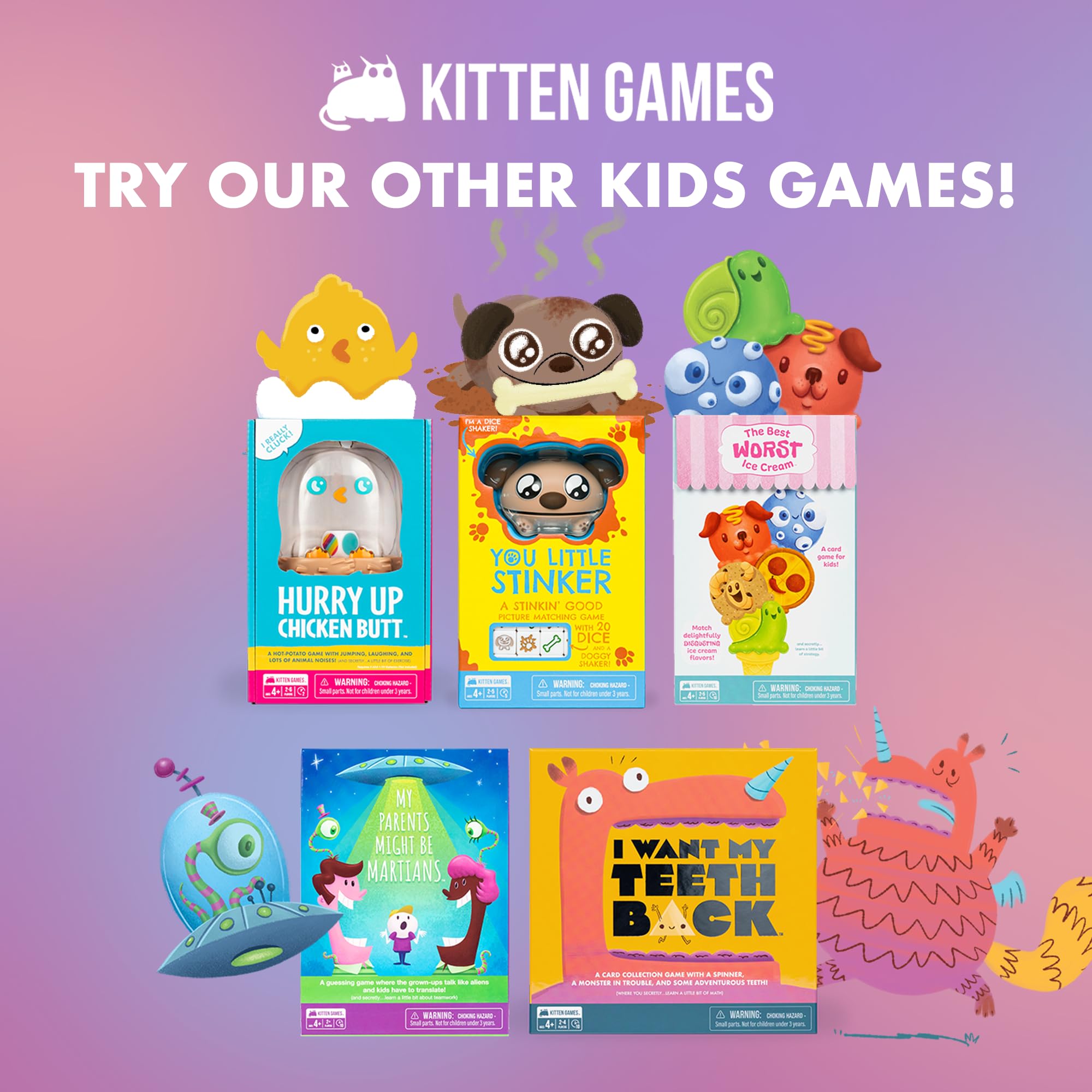 Exploding Kittens You Little Stinker family-friendly play for all ages