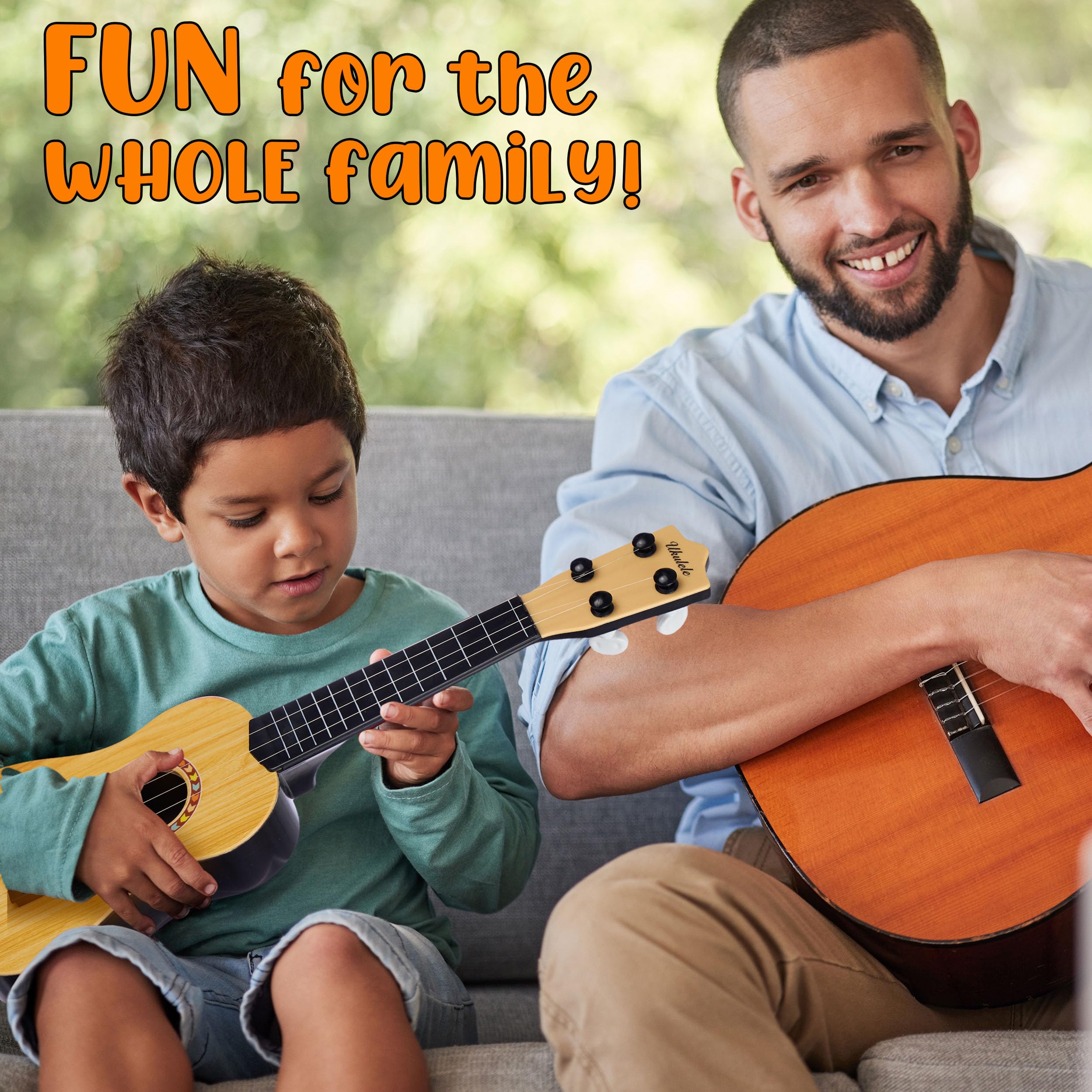 EXPRESSIONS My First Ukulele compact size for home practice.