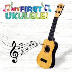 EXPRESSIONS My First Ukulele hands on strings for simple melodies.