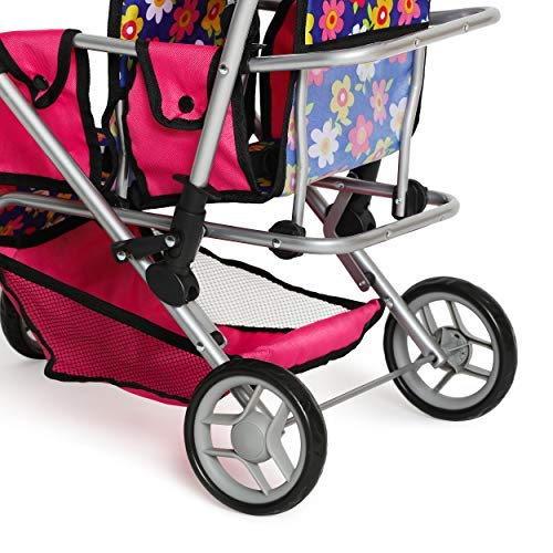 Exquisite Buggy foldable doll stroller for easy storage and travel
