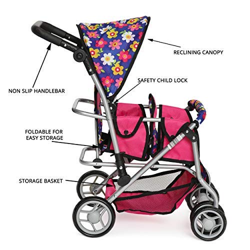 Exquisite Buggy storage basket and diaper bag keep accessories organized