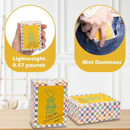 Extguds Mexican Train dominoes with 105 cards ready for versatile rounds